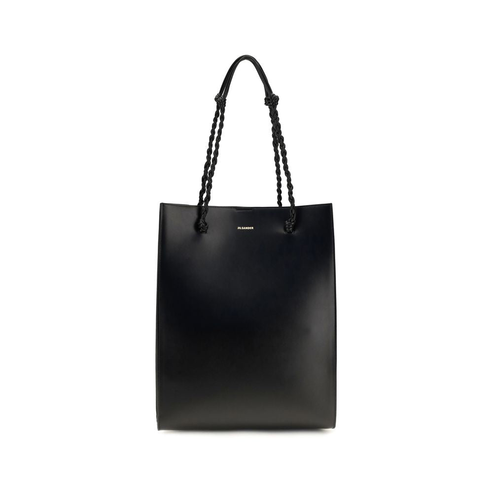 Jil Sander Black Calf Leather Shoulder Bag