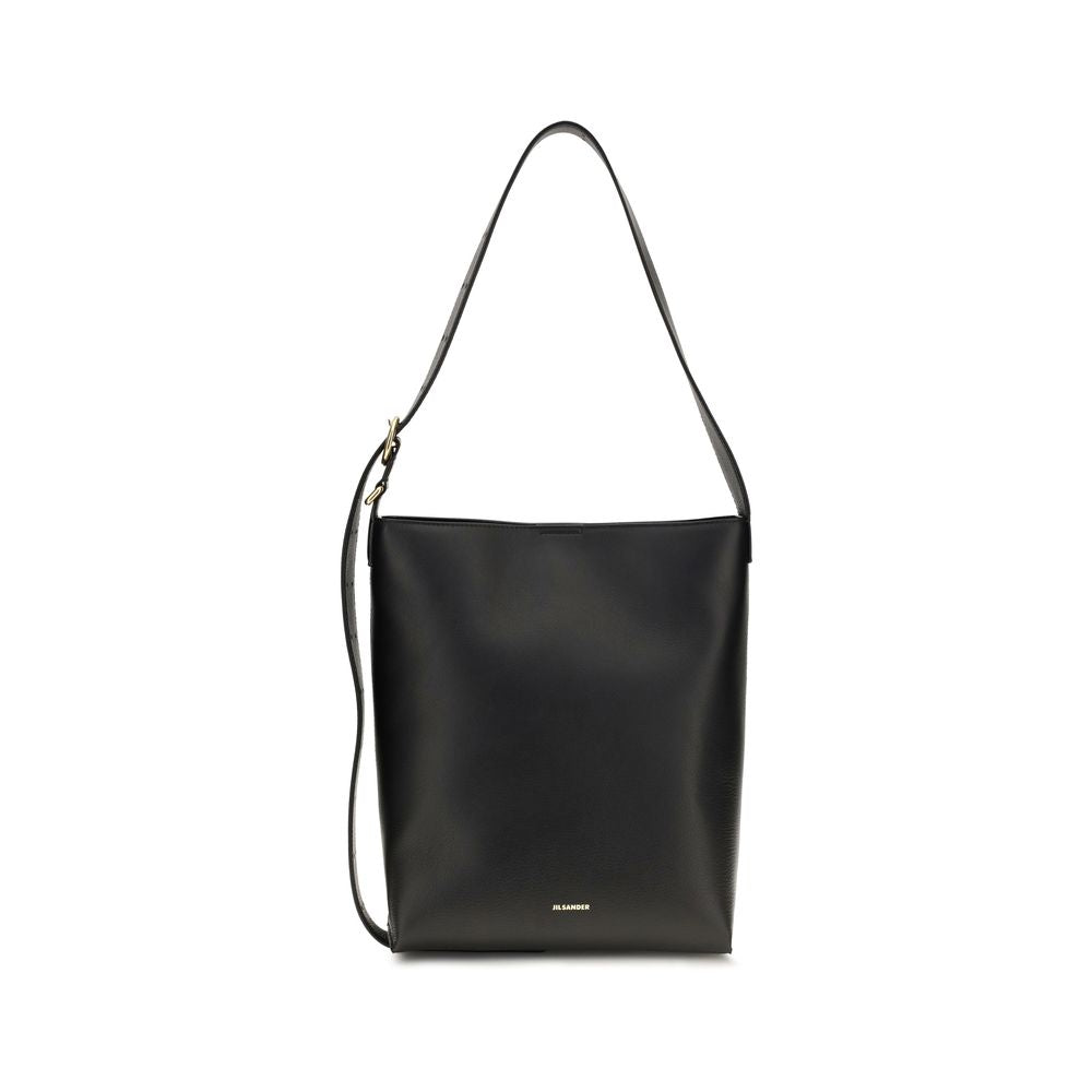 Jil Sander Black Calf Leather Handbag