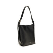 Jil Sander Black Calf Leather Handbag