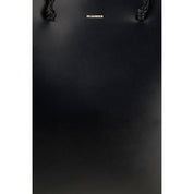 Jil Sander Black Calf Leather Shoulder Bag