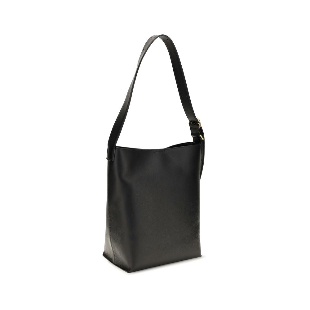 Jil Sander Black Calf Leather Handbag