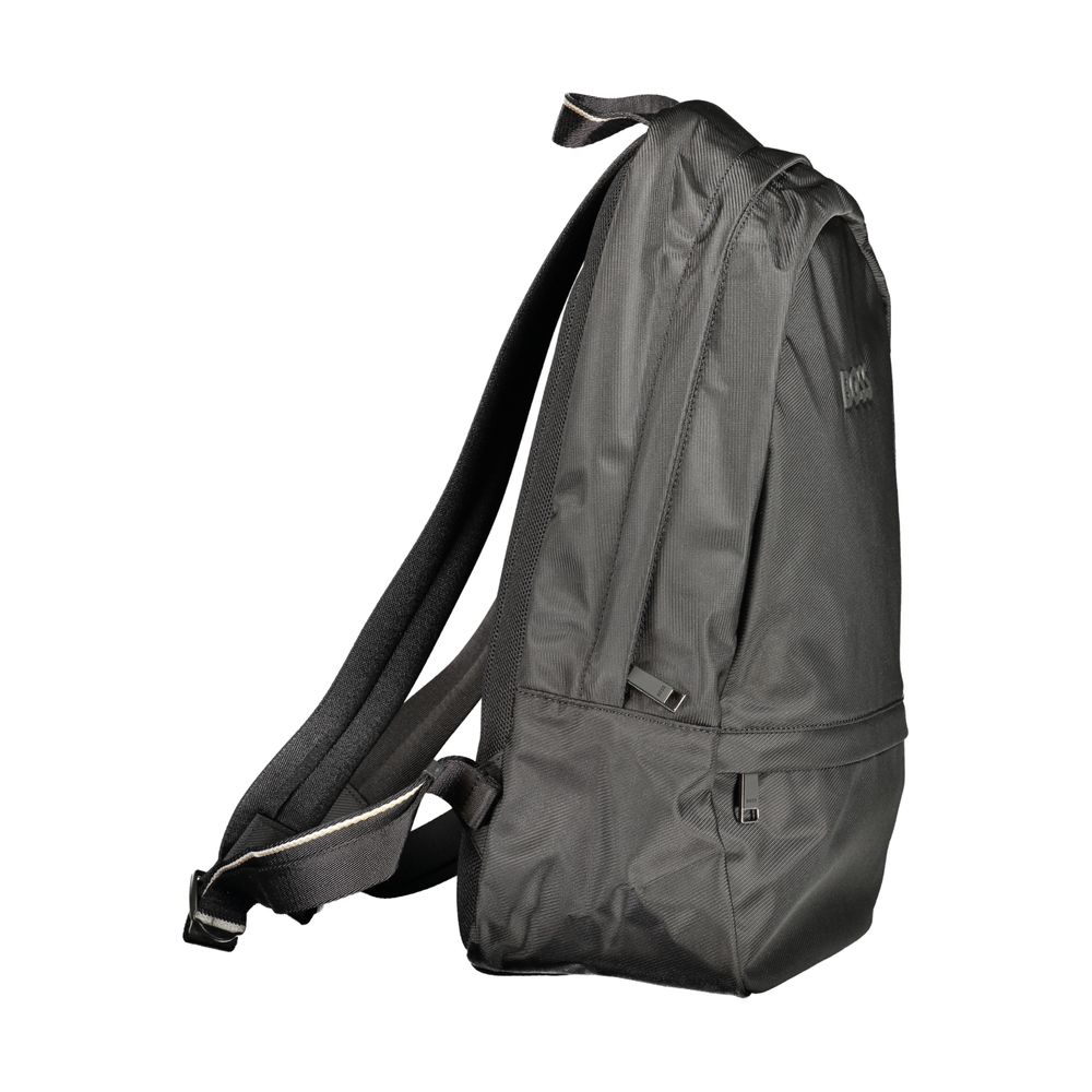 Hugo Boss Black Polyester Backpack