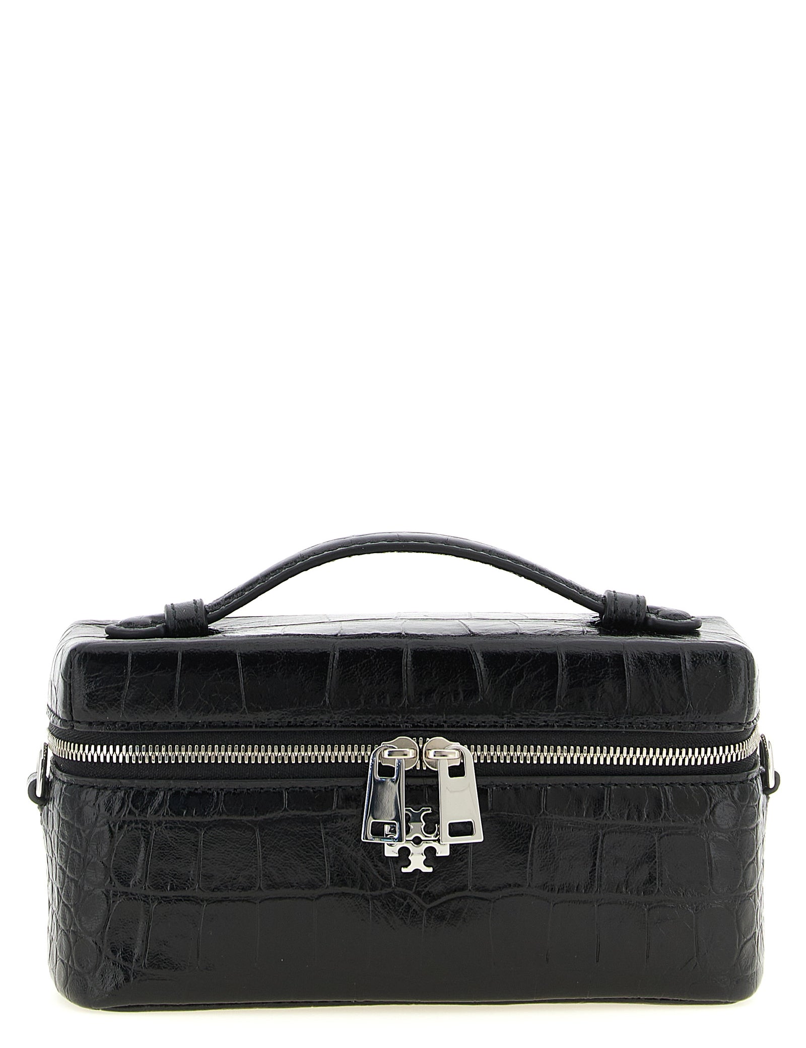 Tory Burch Black Lamb Leather Crossbody Bag