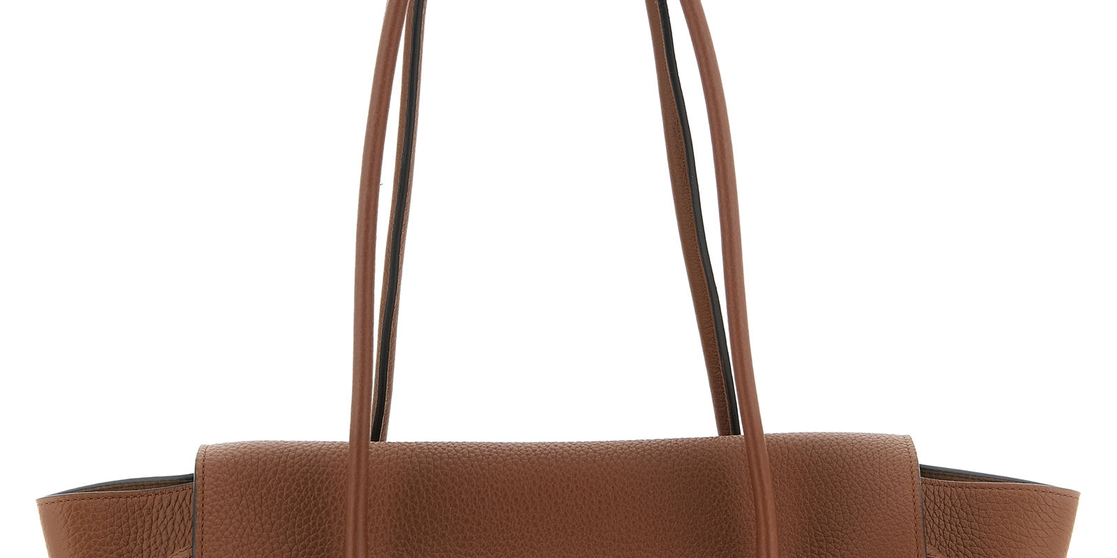 Mulberry Brown Calfskin Shoulder Bag