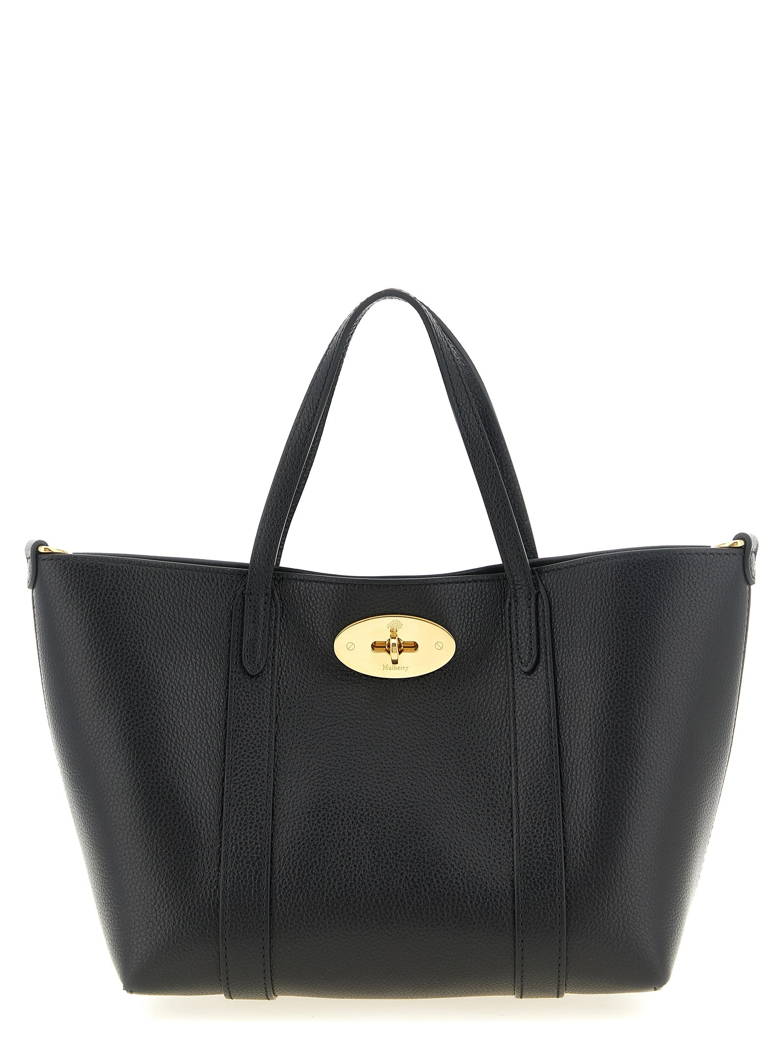 Mulberry Black Calfskin Mini Tote