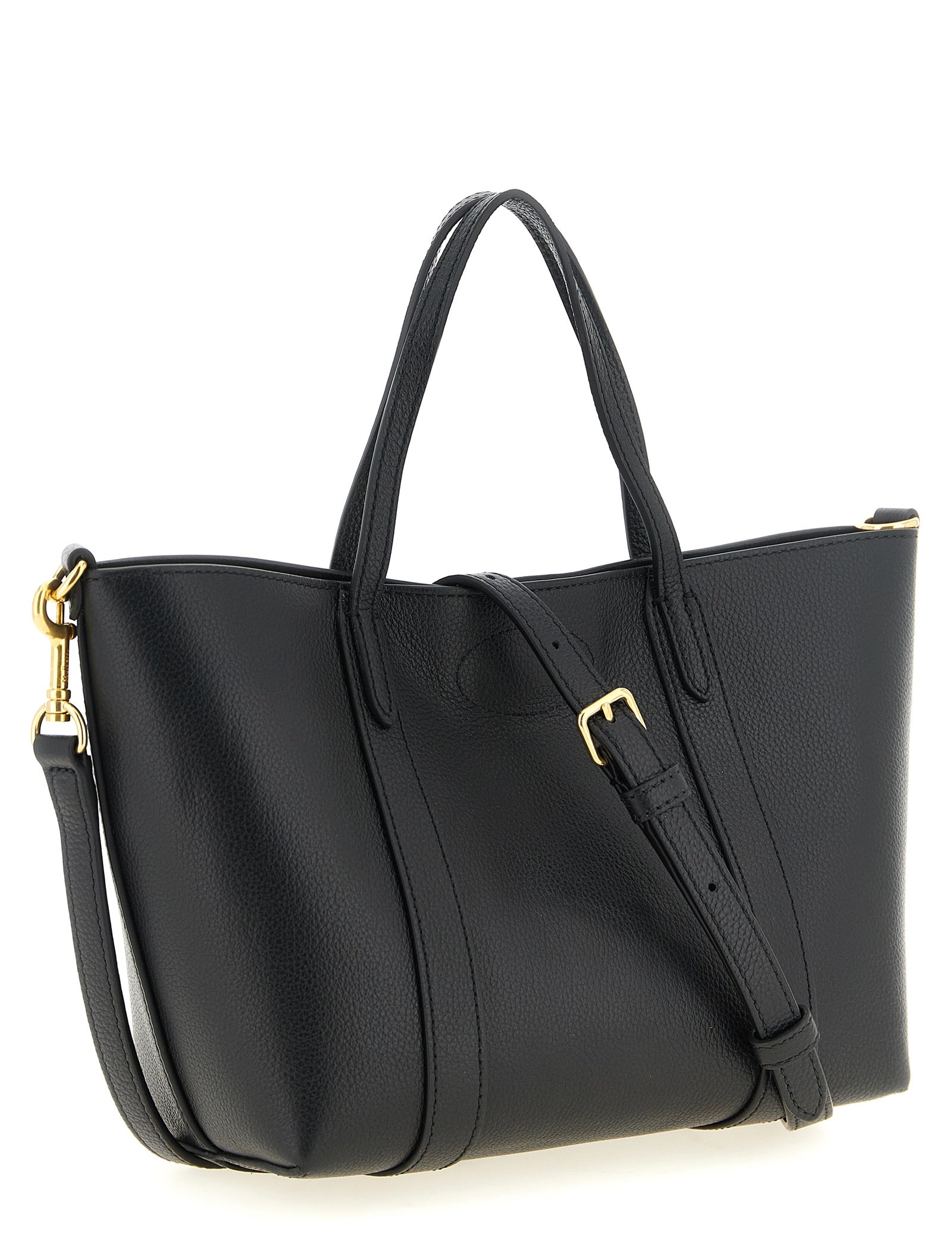 Mulberry Black Calfskin Mini Tote