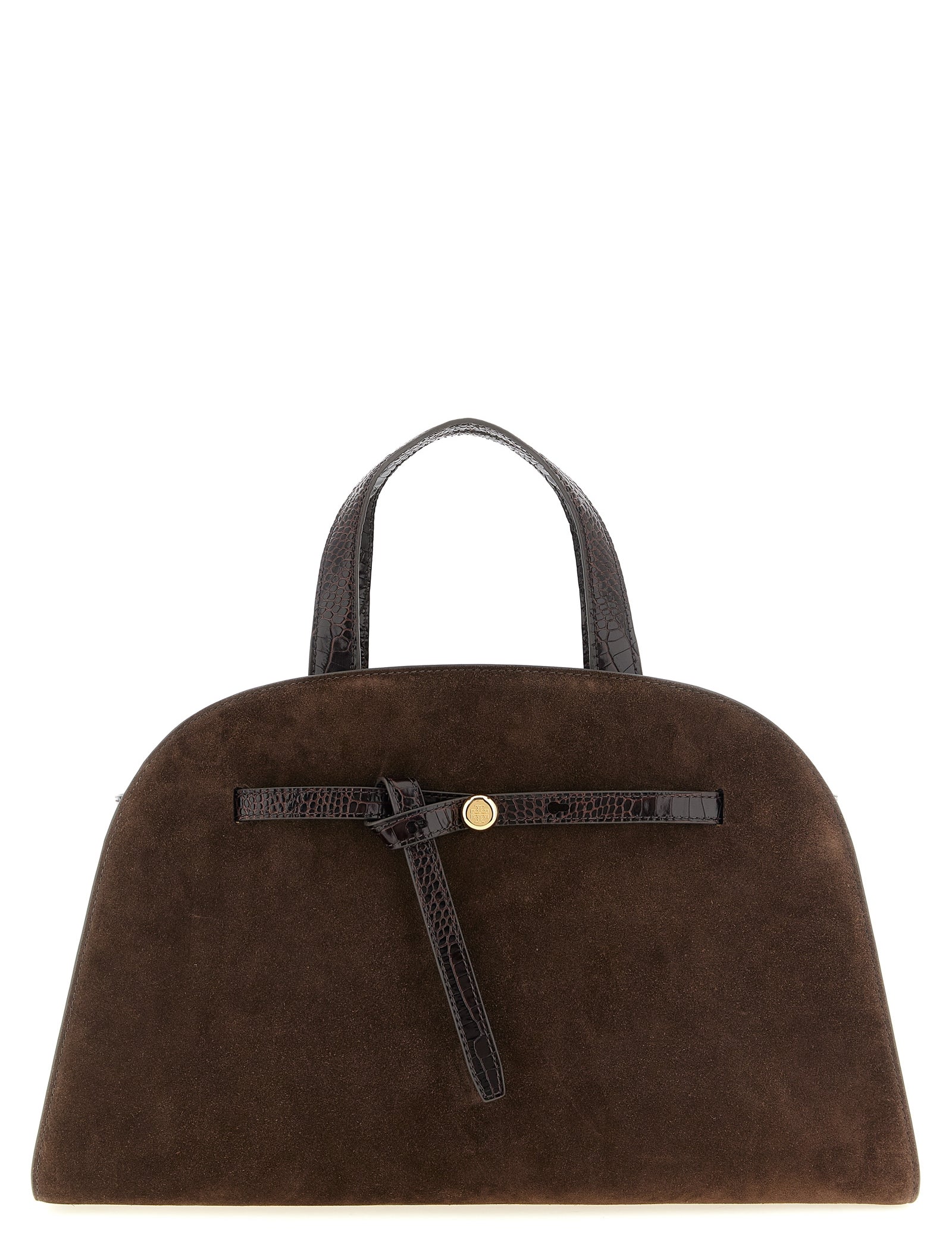 Tory Burch Brown Bovine Leather Crossbody Bag