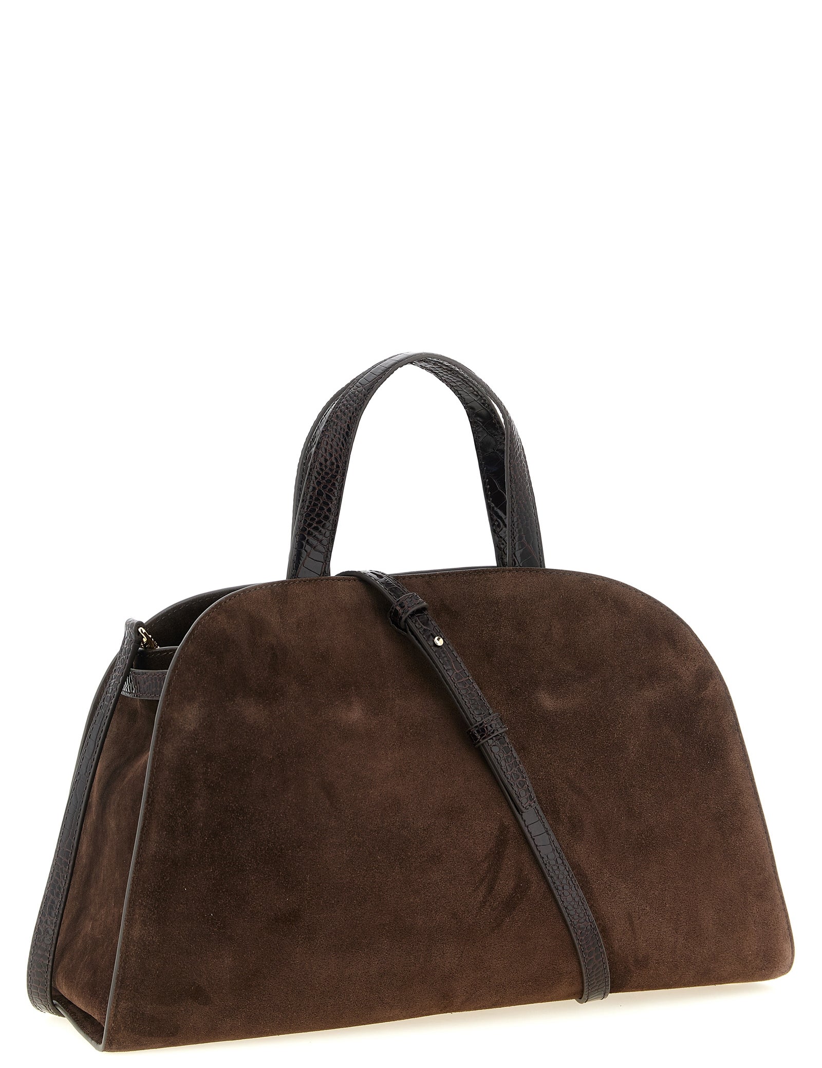Tory Burch Brown Bovine Leather Crossbody Bag