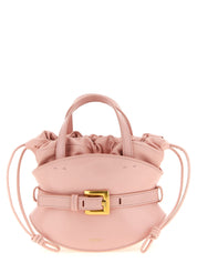 Balmain Pink Calfskin Mini Handbag