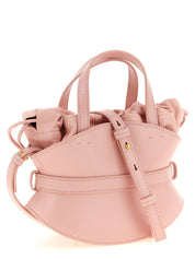 Balmain Pink Calfskin Mini Handbag
