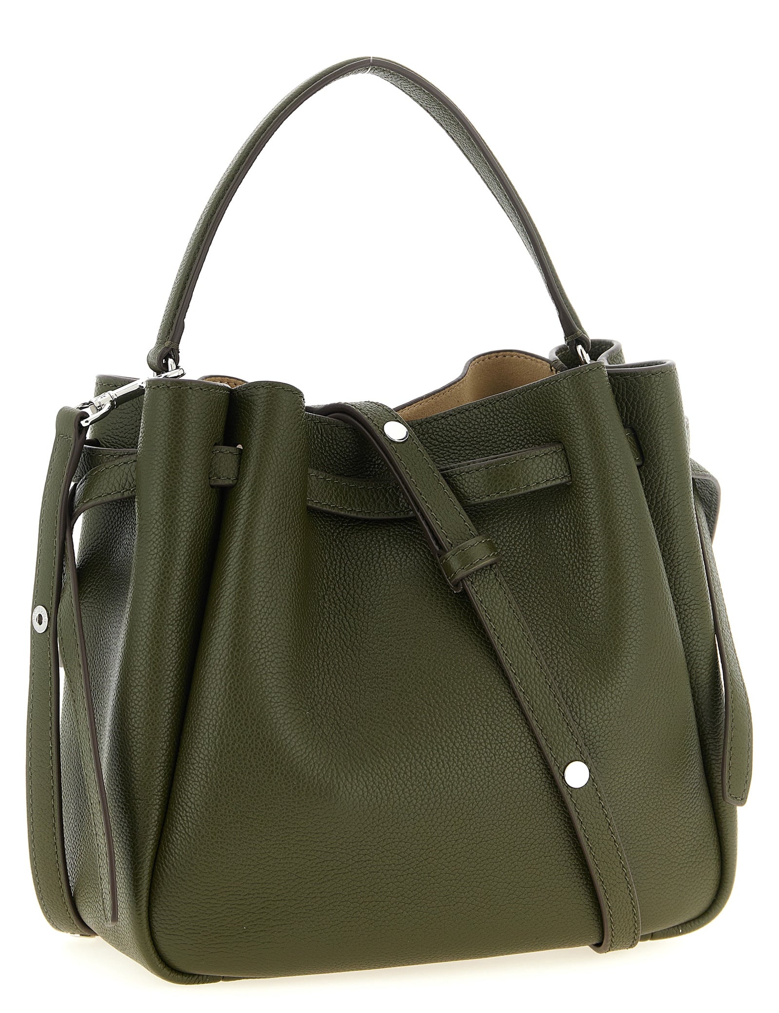 Tory Burch Green Cow Leather Crossbody Bag