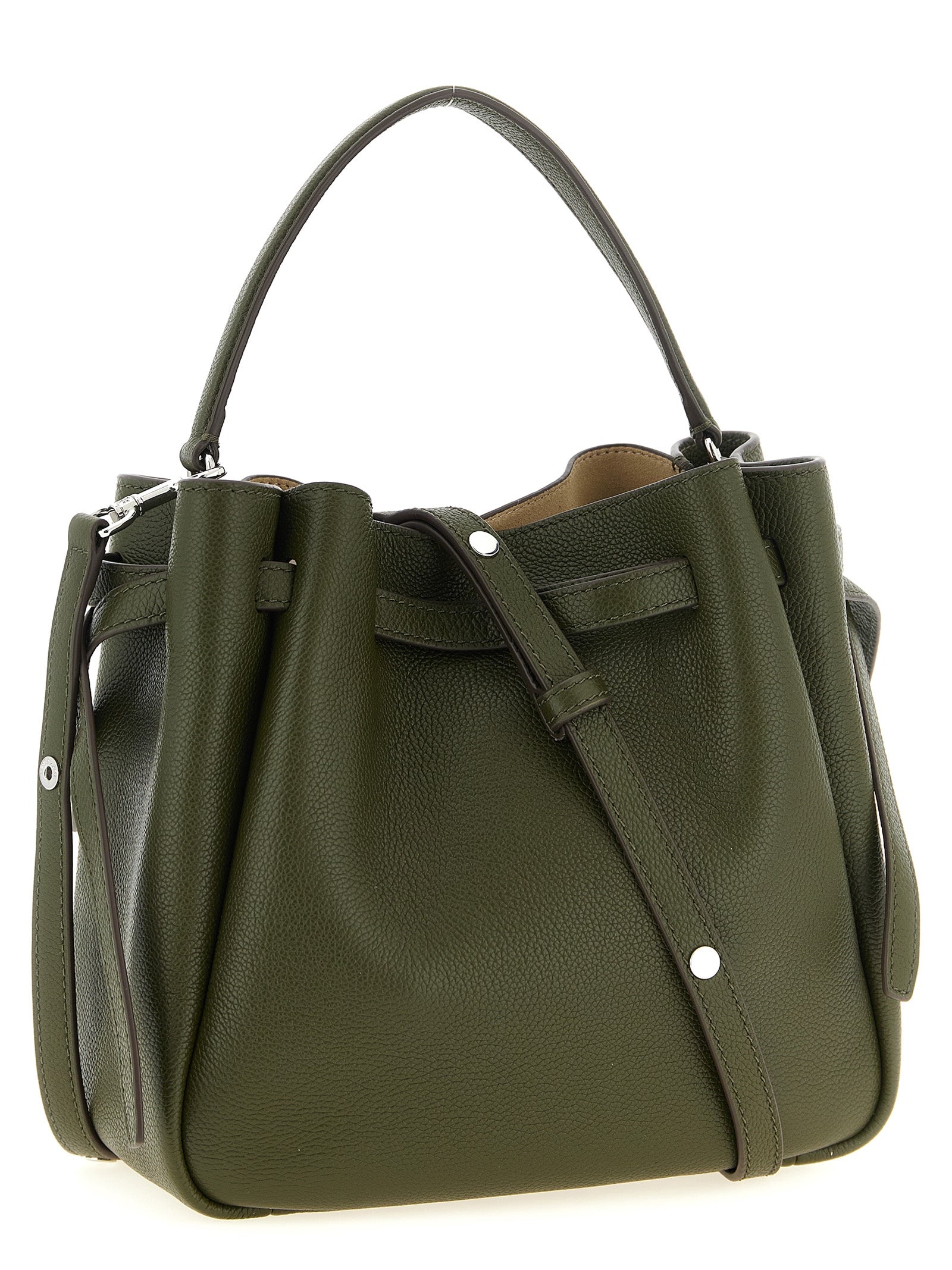 Tory Burch Green Cow Leather Crossbody Bag