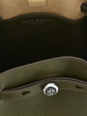 Tory Burch Green Cow Leather Crossbody Bag