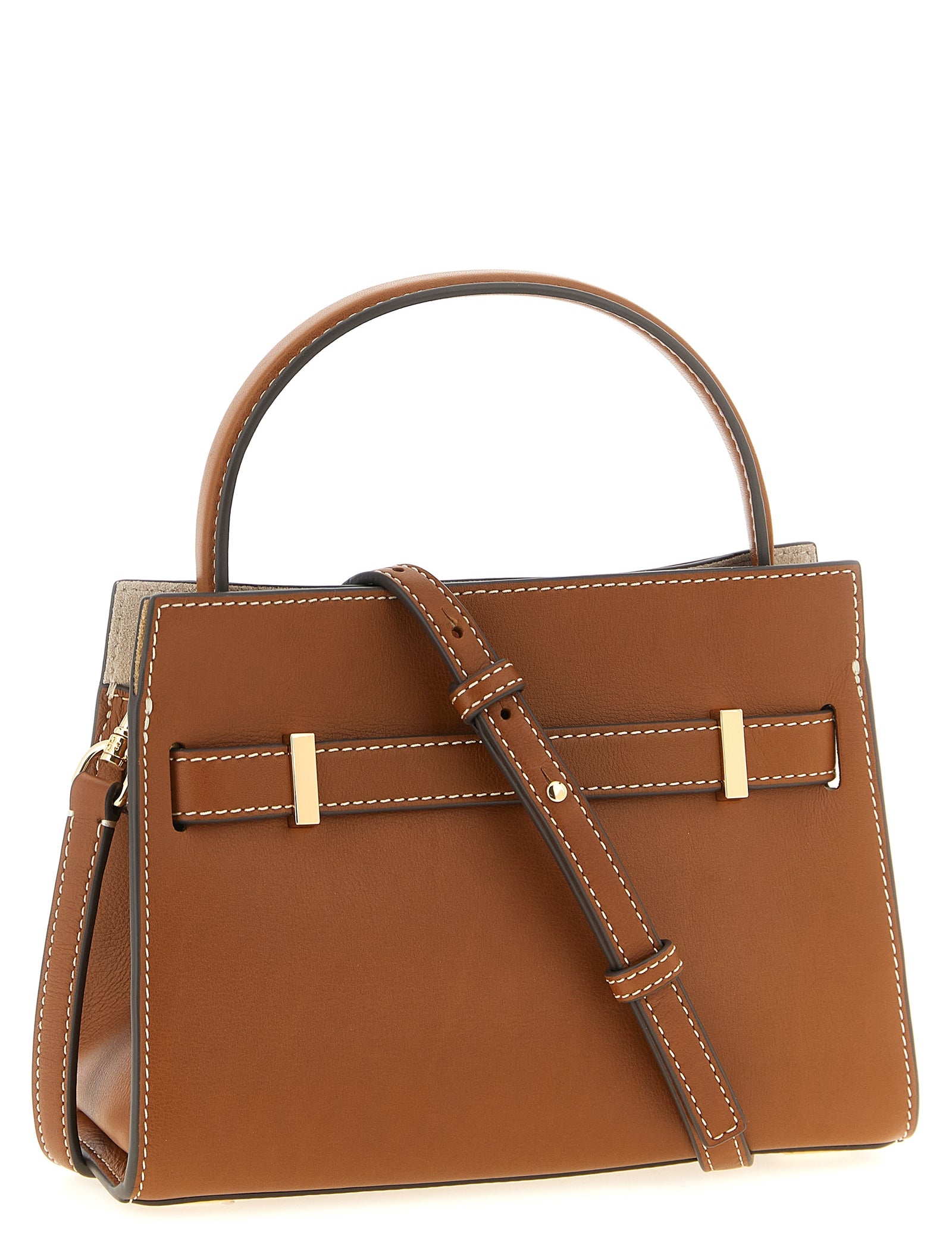 Tory Burch Brown Cowhide Crossbody Bag