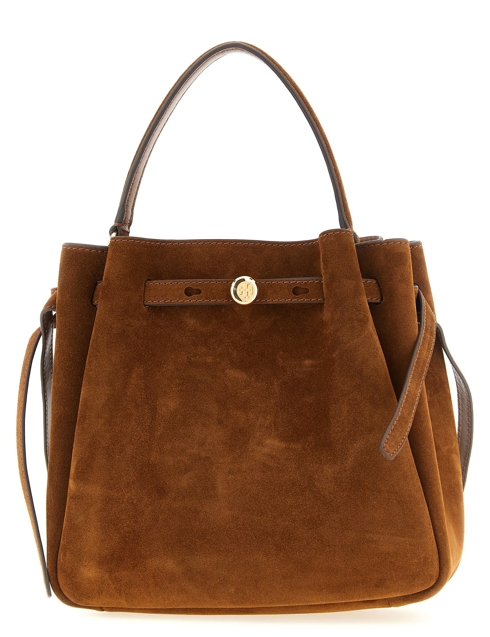 Tory Burch Brown Bovine Leather Crossbody Bag