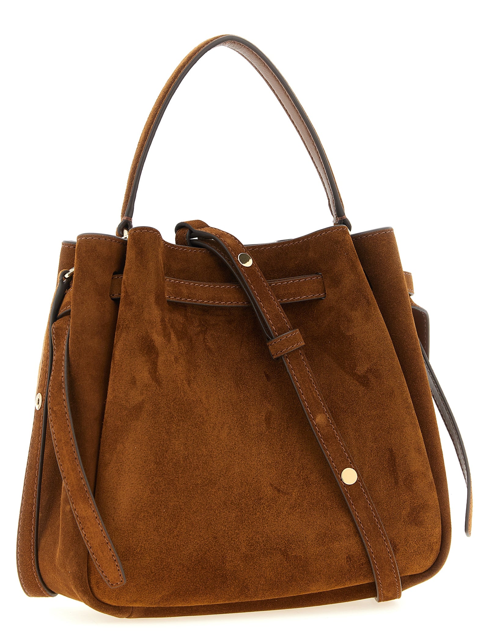 Tory Burch Brown Bovine Leather Crossbody Bag