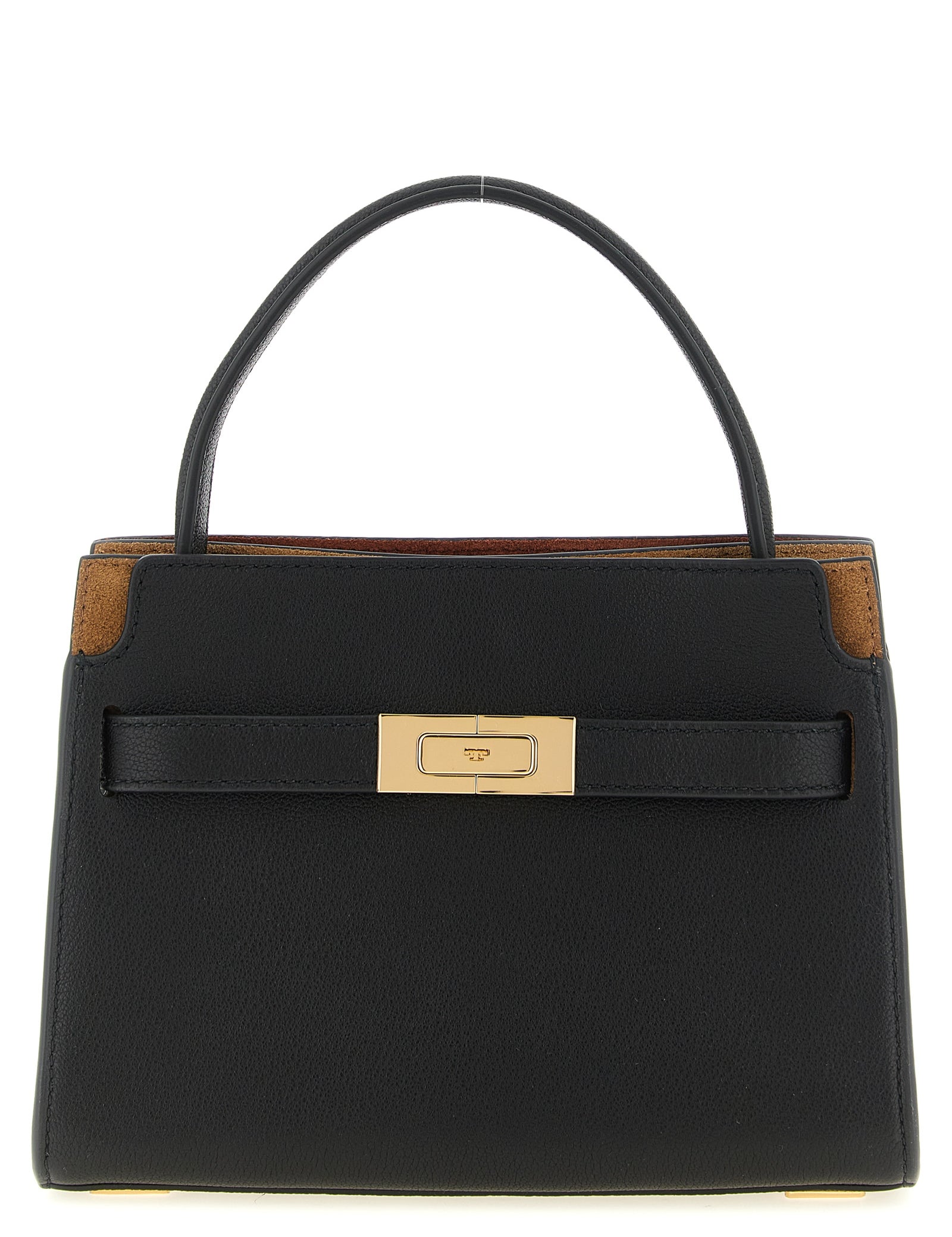 Tory Burch Black Lambskin Crossbody Bag