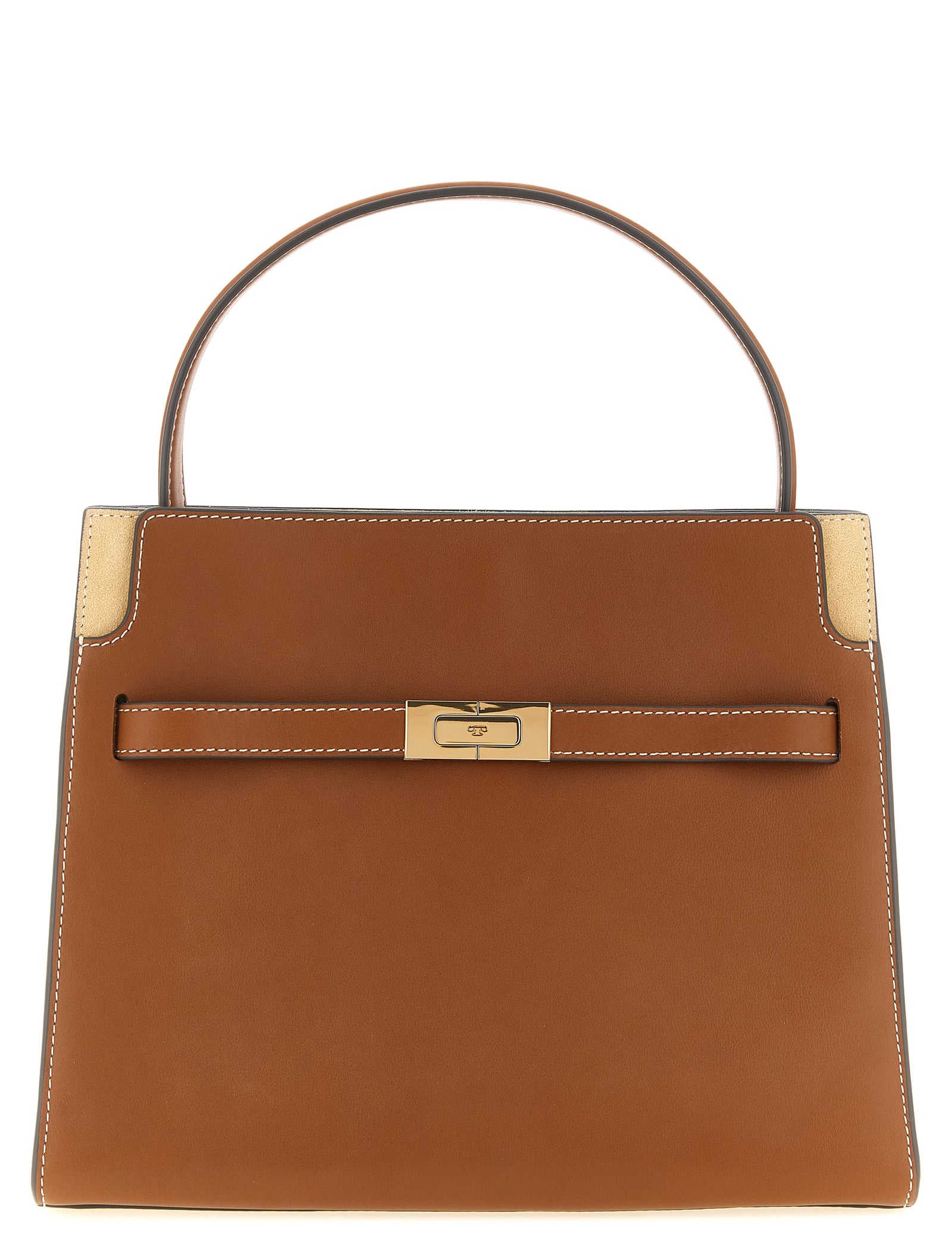 Tory Burch Brown Cowhide Crossbody Bag