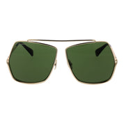 Max Mara Gold Metal Sunglasses