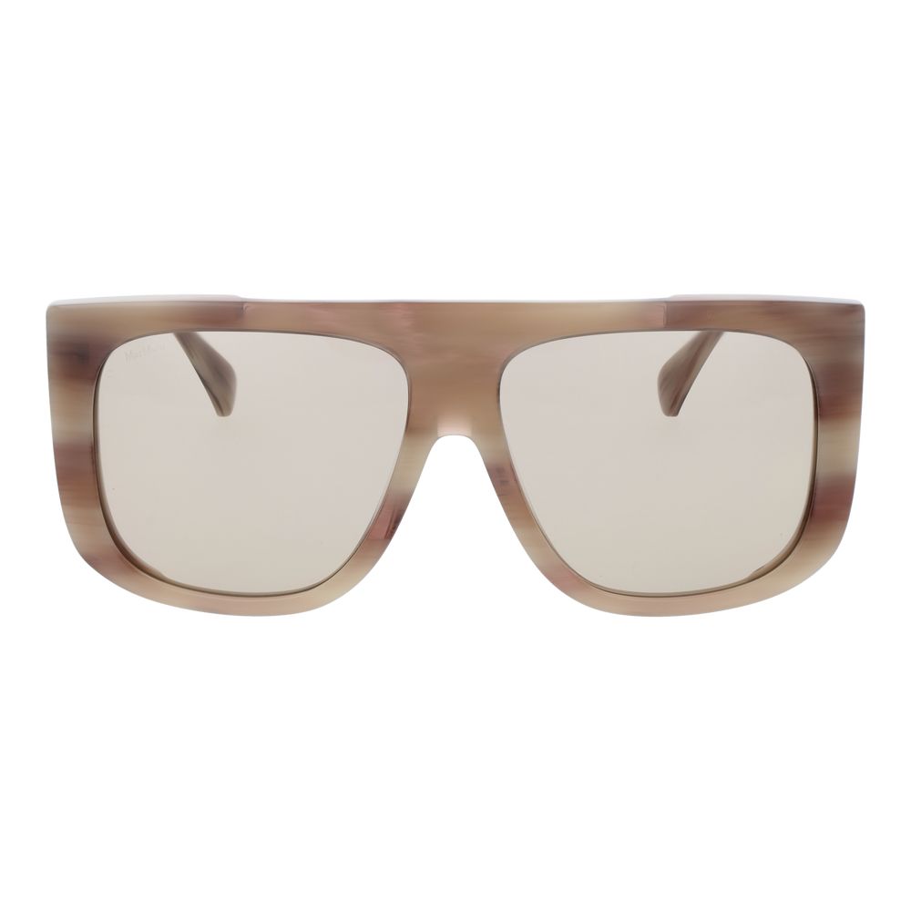 Max Mara Cream Acetat Solglasögon