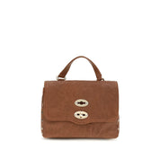 Zanellato Brown Suede Shoulder Bag