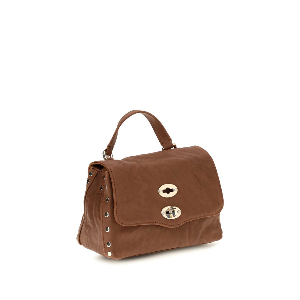 Zanellato Brown Suede Shoulder Bag