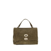Zanellato Brown Suede Shoulder Bag
