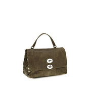 Zanellato Brown Suede Shoulder Bag
