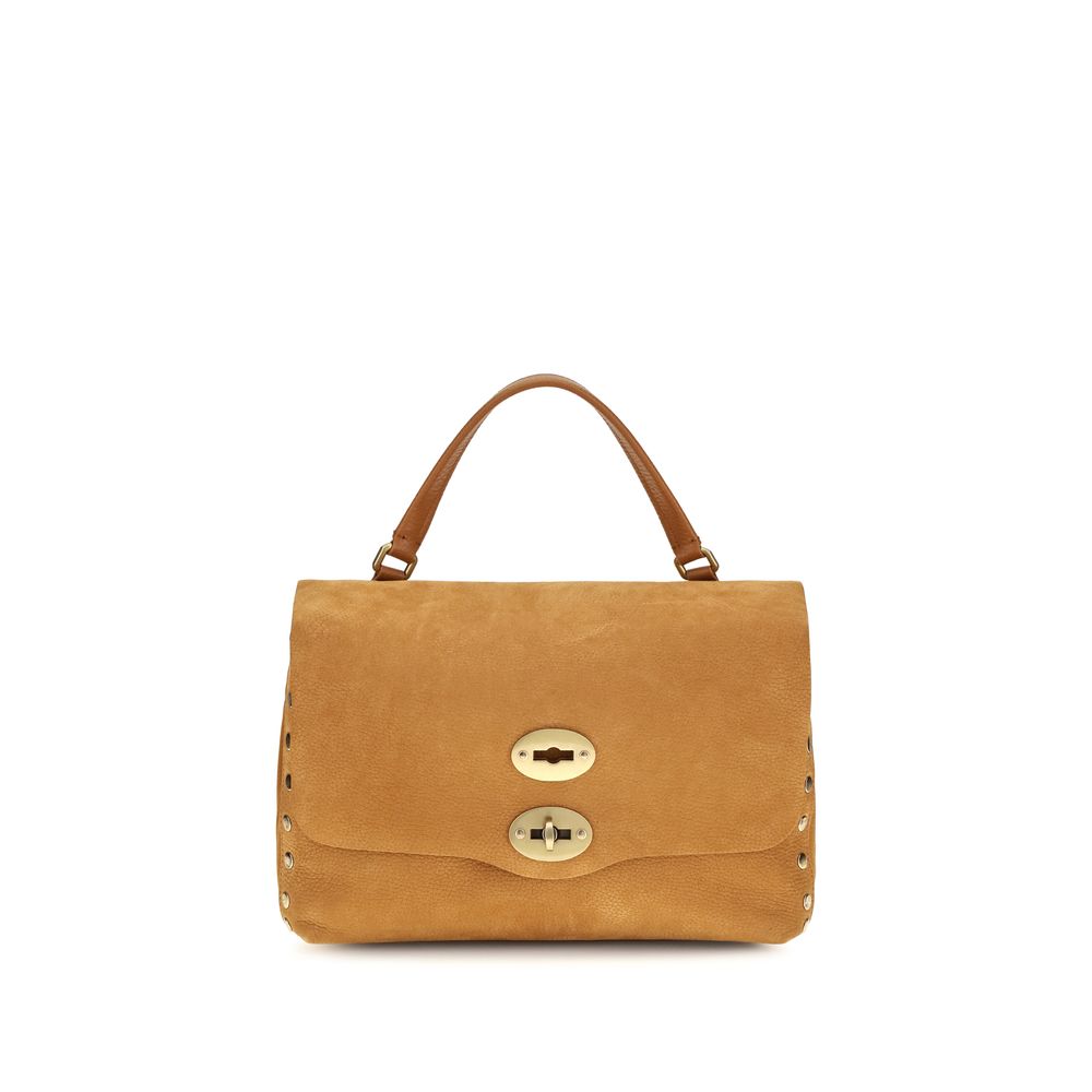 Zanellato Beige Suede Leather Shoulder Bag