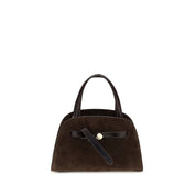 Tory Burch Brown Suede Shoulder Bag