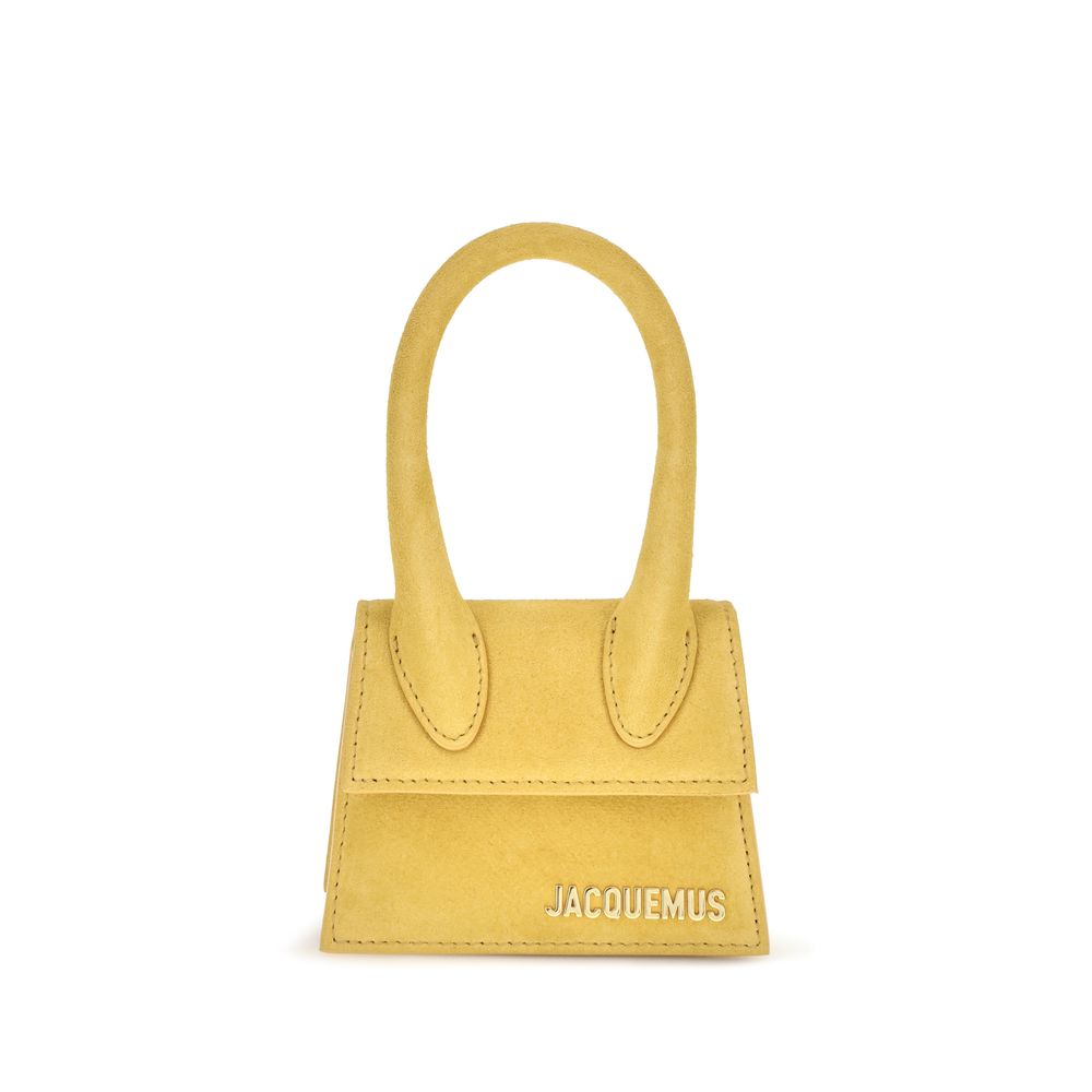 Jacquemus Bicolor Calf Leather Shoulder Bag
