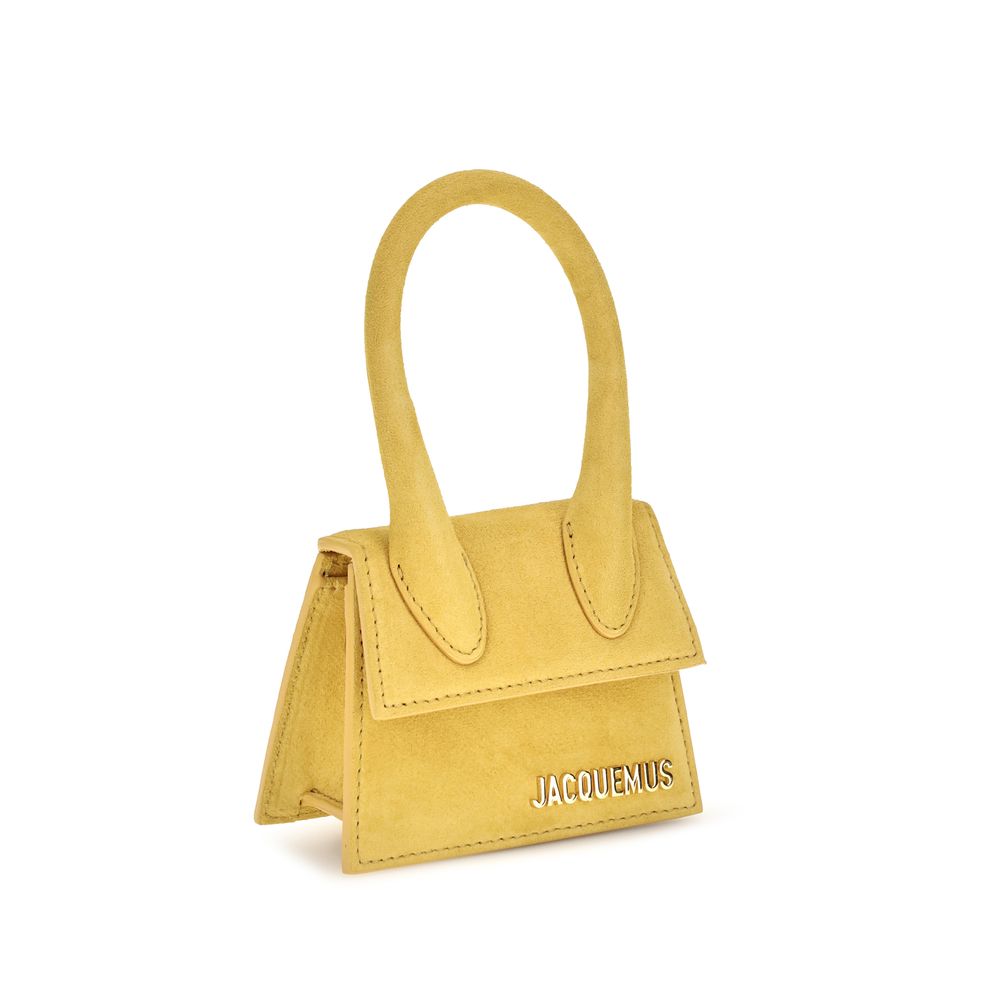 Jacquemus Bicolor Calf Leather Shoulder Bag