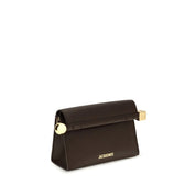 Jacquemus Brown Lambskin Clutch Bag