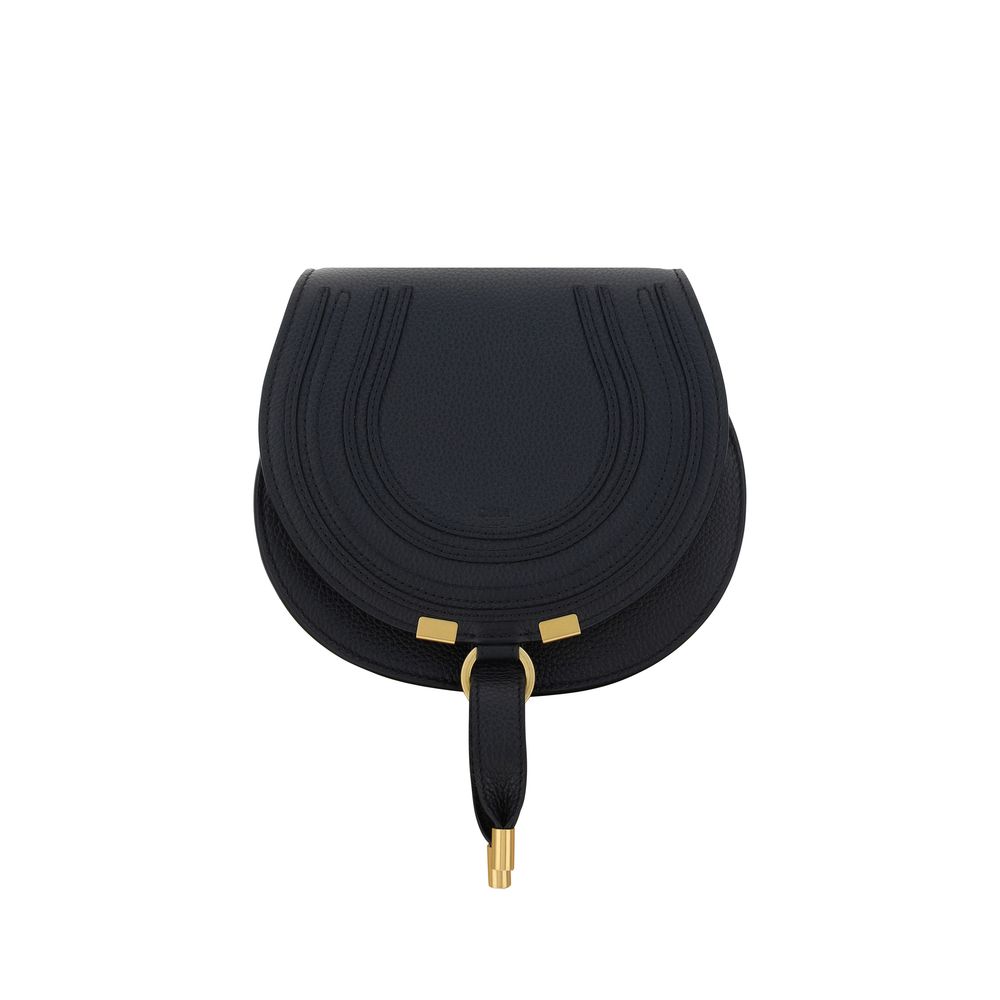Chloé Black Calf Leather Shoulder Bag