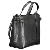 Calvin Klein Black Polyester Shoulder Bag