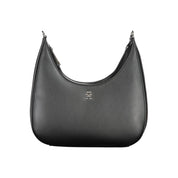 Tommy Hilfiger Black Polyurethane Shoulder Bag