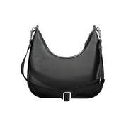 Tommy Hilfiger Black Polyurethane Shoulder Bag