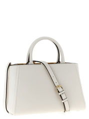 Elisabetta Franchi White Polyester Tote Bag