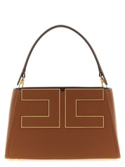 Elisabetta Franchi Brown Polyester Handbag
