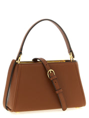 Elisabetta Franchi Brown Polyester Handbag