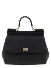 Dolce & Gabbana Black Calfskin Handbag