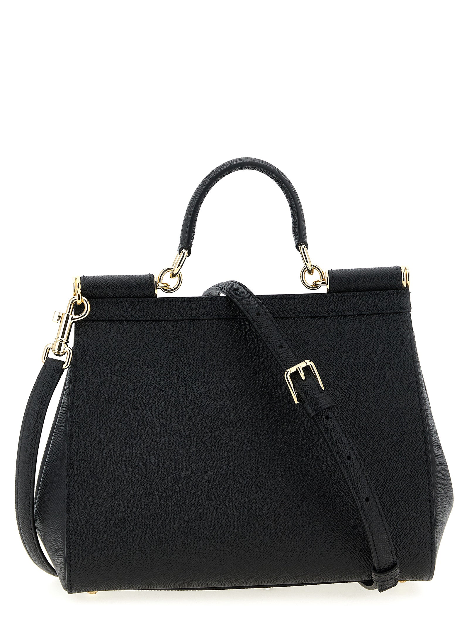 Dolce & Gabbana Black Calfskin Handbag