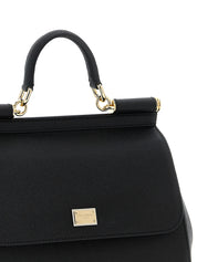 Dolce & Gabbana Black Calfskin Handbag