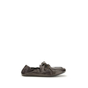 Prada Brown Calf Leather Loafers