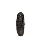 Prada Brown Calf Leather Loafers