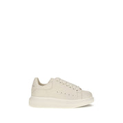 Alexander McQueen White Calf Leather Chunky Sneakers