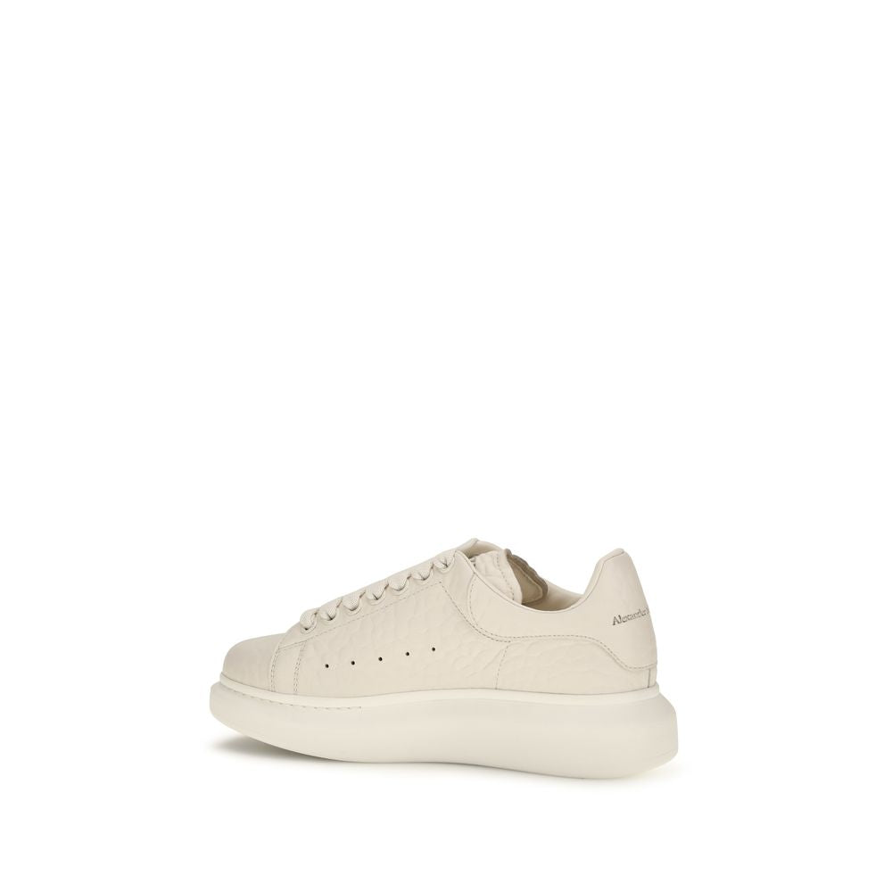 Alexander McQueen White Calf Leather Chunky Sneakers