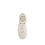 Alexander McQueen White Calf Leather Chunky Sneakers