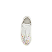Maison Margiela White Calf Leather Low Top Sneakers