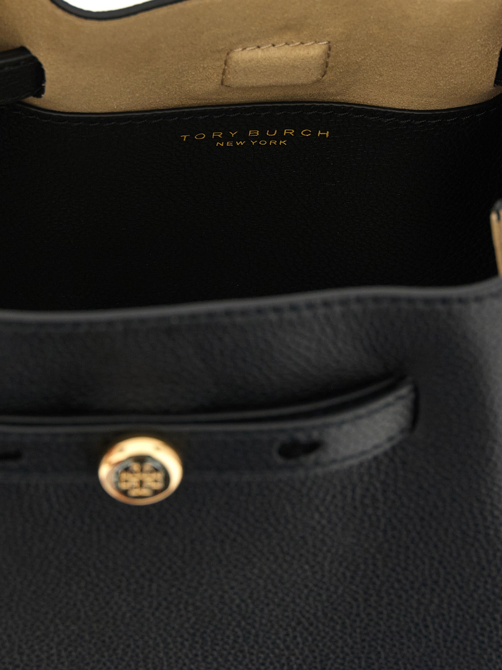 Tory Burch Black Leather Crossbody Bag